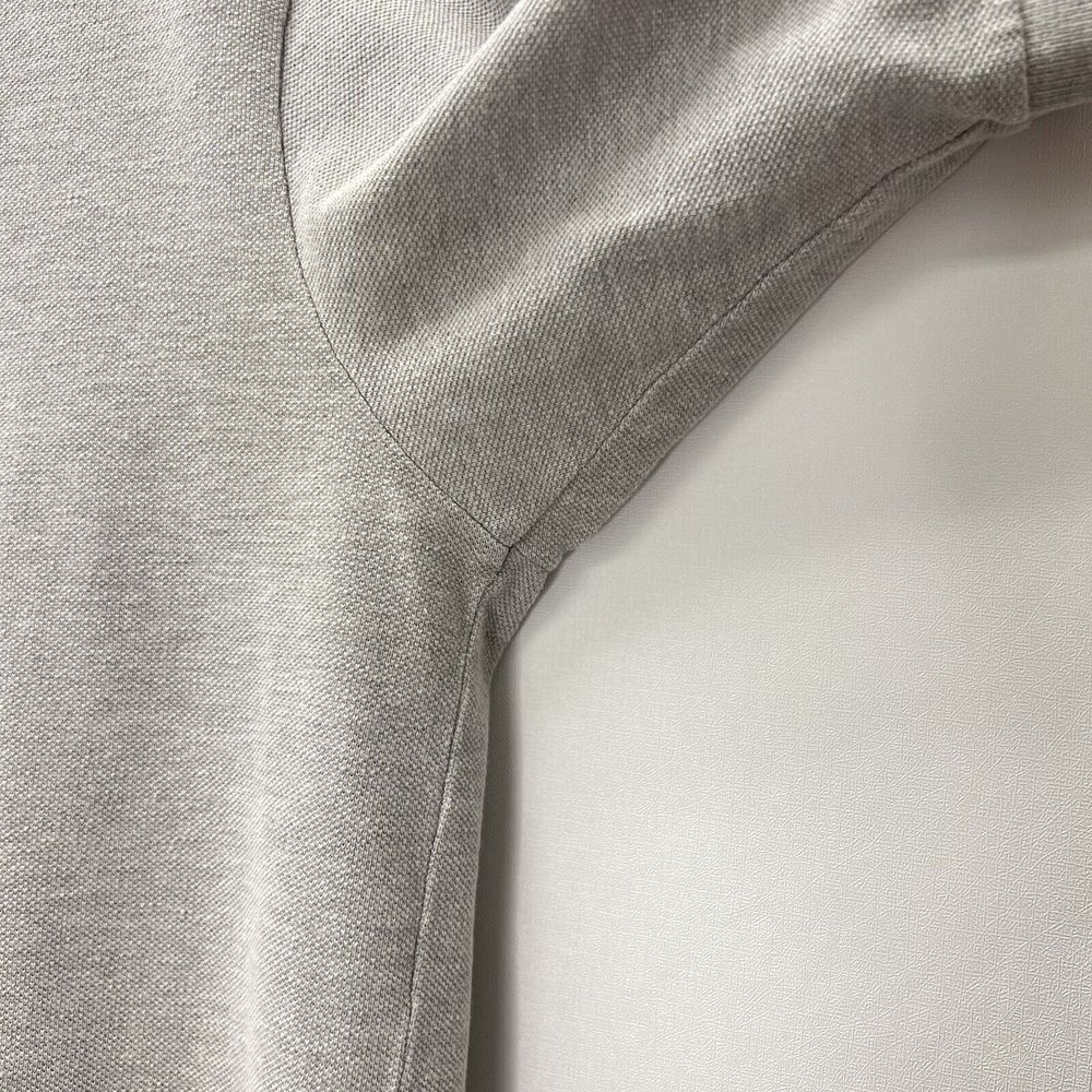 Polo Sport Vintage Ralph Lauren Large Logo Made in USA Grey Polo Shirt M - Picture 9 of 10